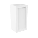 RTA - Elegant White - 30" High Single Door Wall Cabinet | 15"W x 30"H x 12"D