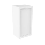 RTA - Fashion White - 30" High Single Door Wall Cabinet | 15"W x 30"H x 12"D
