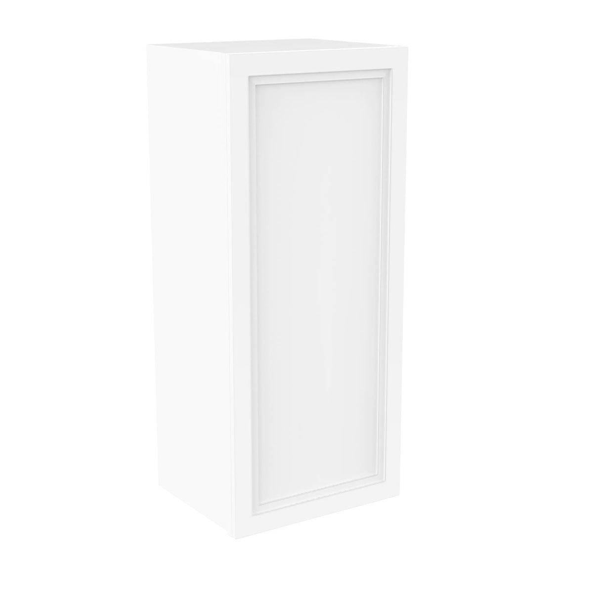 RTA - Fashion White - 36" High Single Door Wall Cabinet | 15"W x 36"H x 12"D