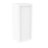 RTA - Fashion White - 36" High Single Door Wall Cabinet | 15"W x 36"H x 12"D