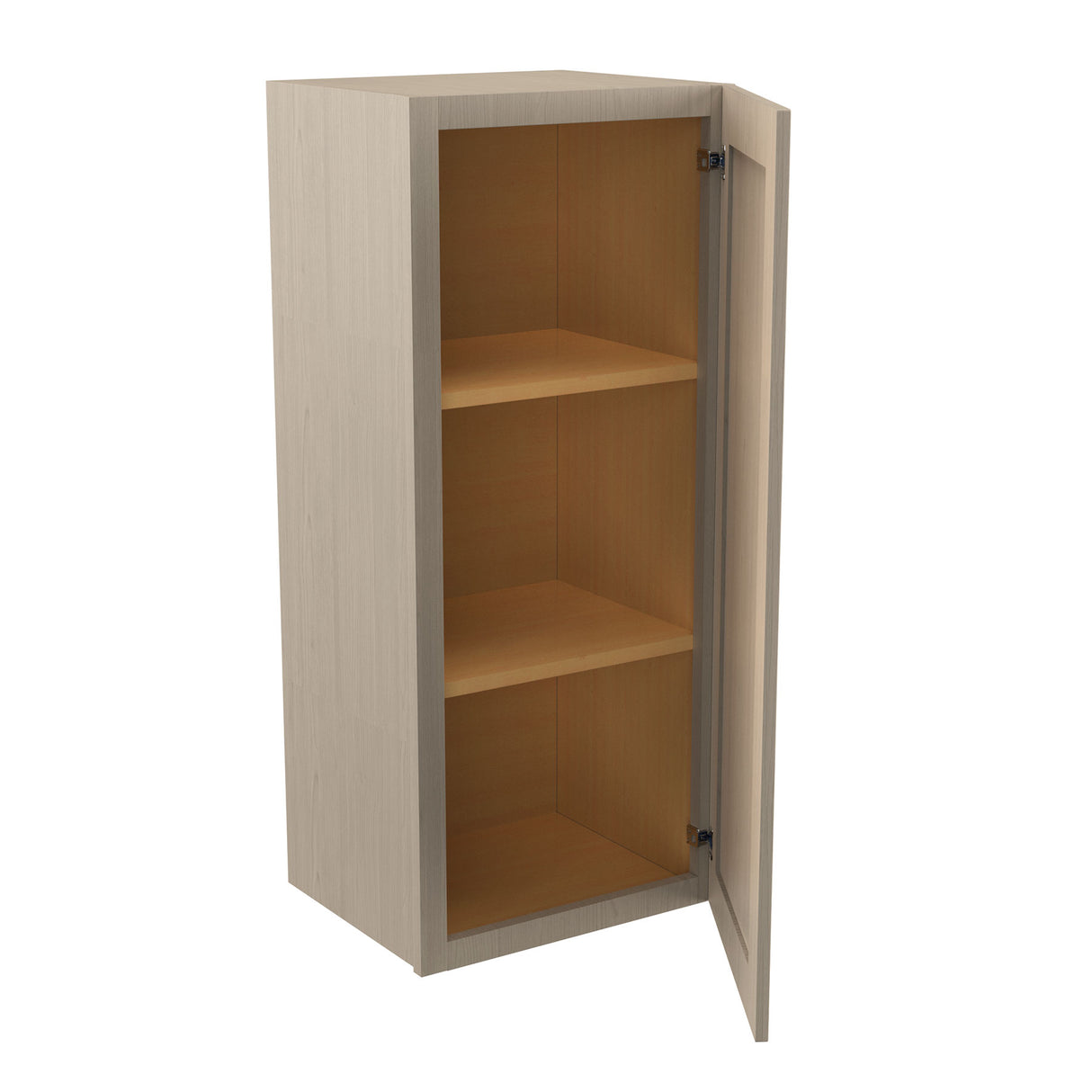 Richmond Stone - Single Door Wall Cabinet | 15"W x 36"H x 12"D