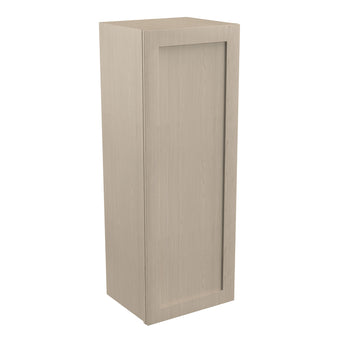 Single Door Wall Kitchen Cabinet |Elegant Stone |15W x42H x12D