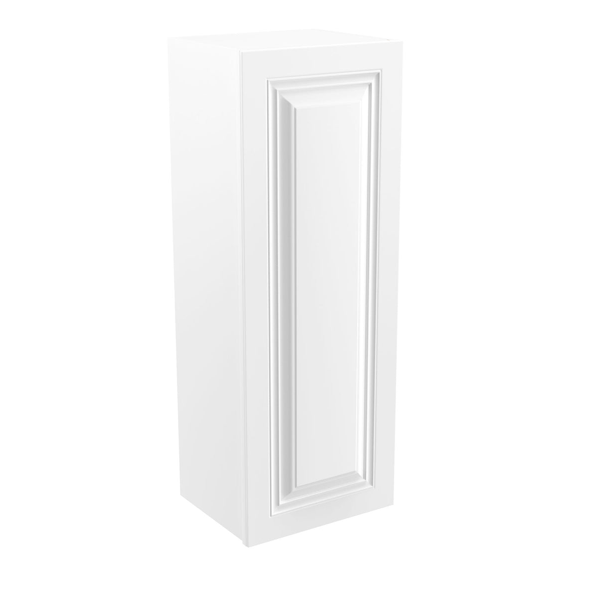 Park Avenue White - Single Door Wall Cabinet | 15"W x 42"H x 12"D