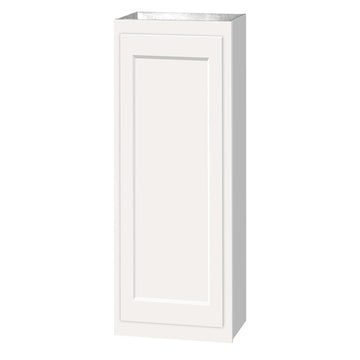 36 inch Wall Cabinets - Dwhite Shaker - 15 Inch W x 36 Inch H x 12 Inch D