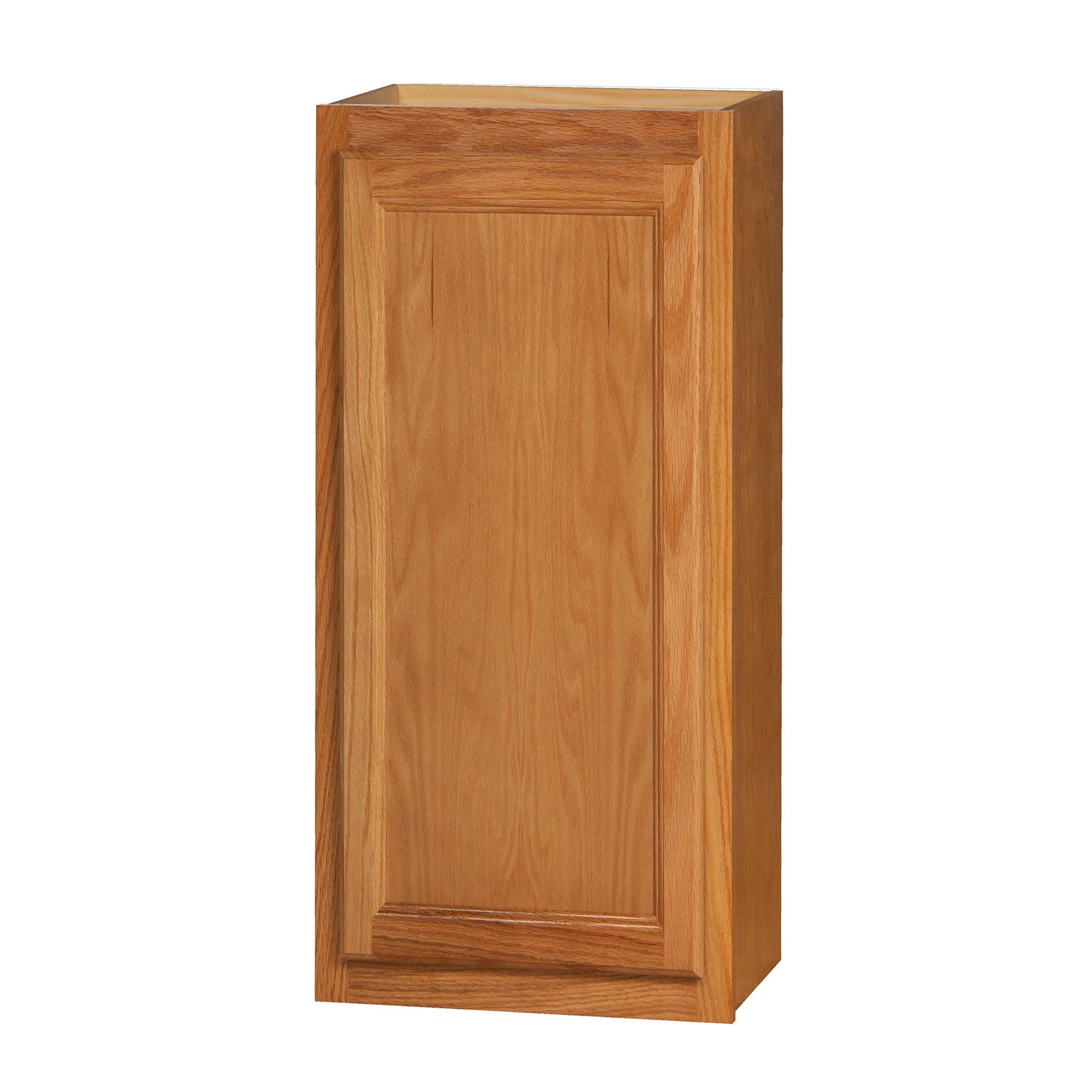 30 inch Wall Cabinets - Single Door - Chadwood Shaker - 15 Inch W x 30 Inch H x 12 Inch D
