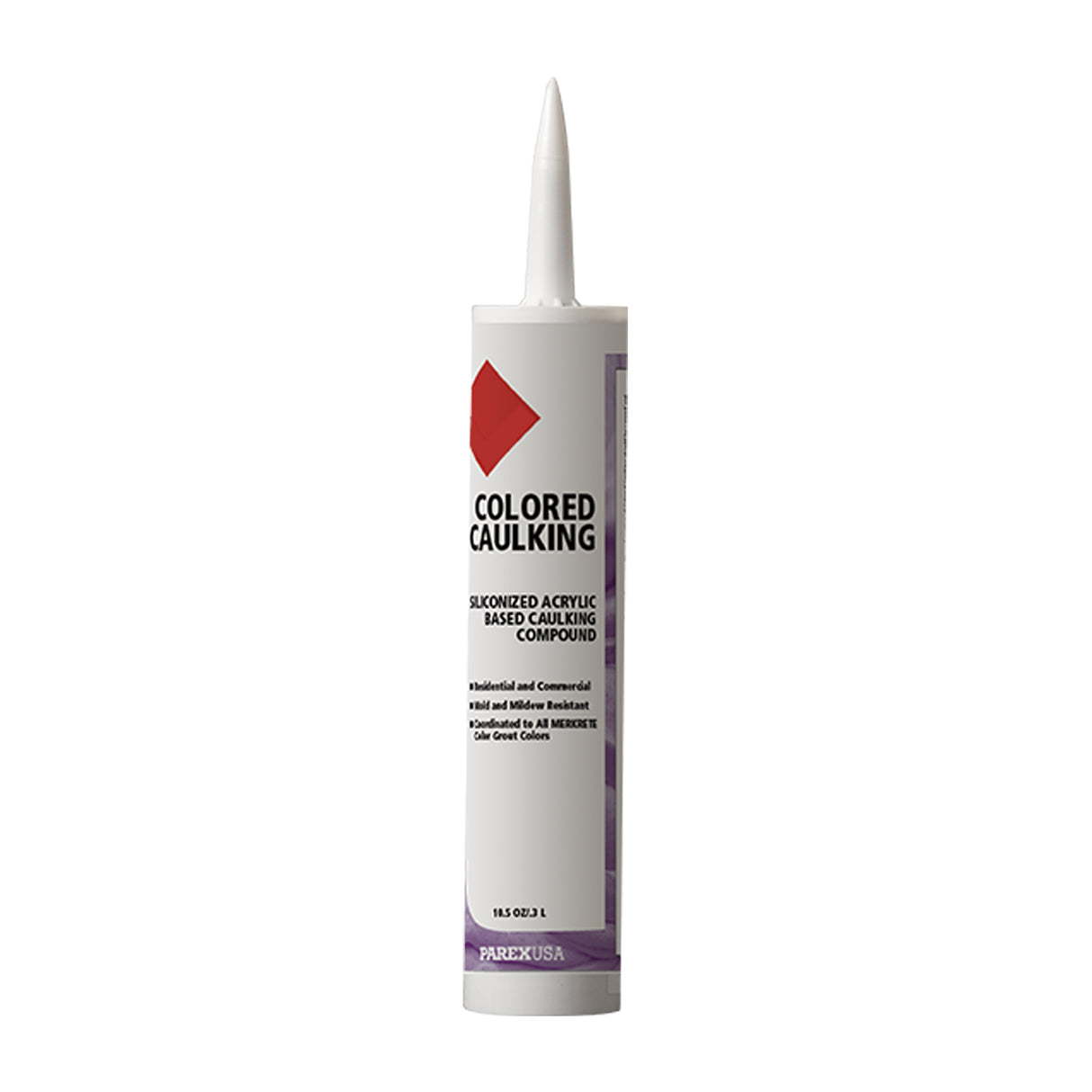 Merkrete Caulk Black Sapphire Color Line, Colorfast Tile and Grout Caulk