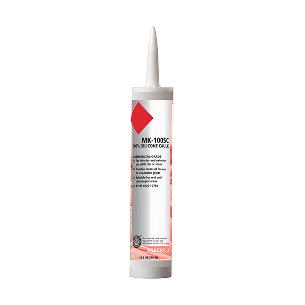 River Rock Colored Matched Silicone Caulk - Merkrete Grout Color Line
