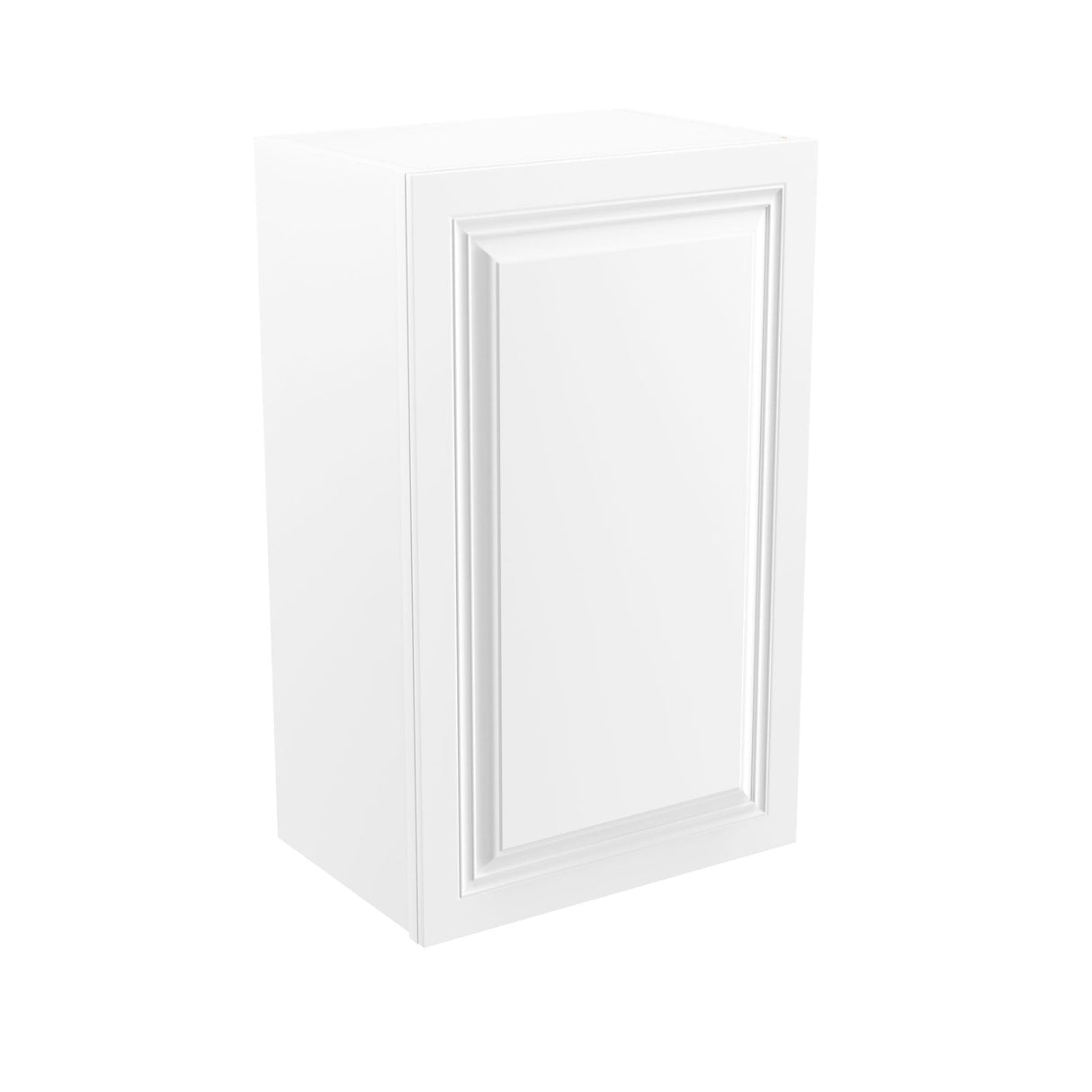 RTA - Park Avenue White - 30" High Single Door Wall Cabinet | 18"W x 30"H x 12"D