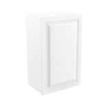RTA - Park Avenue White - 30" High Single Door Wall Cabinet | 18"W x 30"H x 12"D