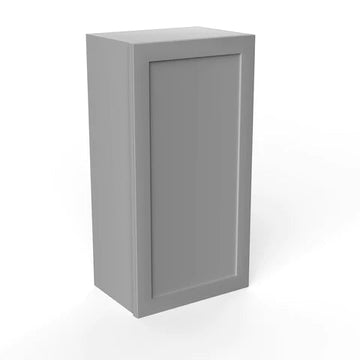 36 inch Wall Cabinet - 18W x 36H x 12D - Grey Shaker Cabinet