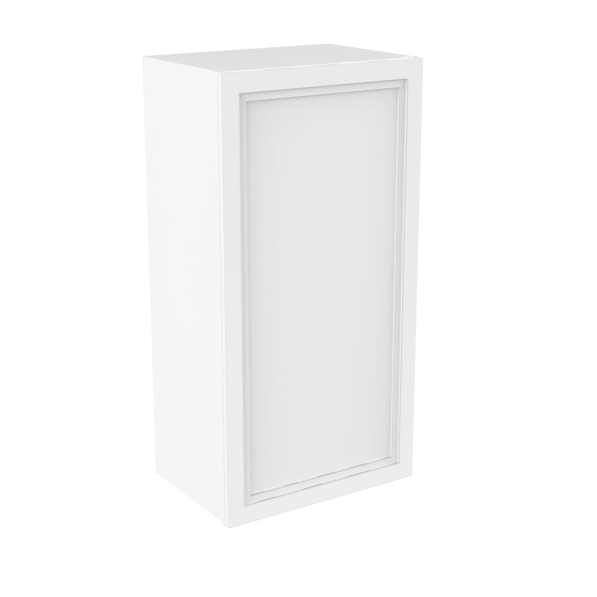 RTA - Fashion White - 36" High Single Door Wall Cabinet | 18"W x 36"H x 12"D
