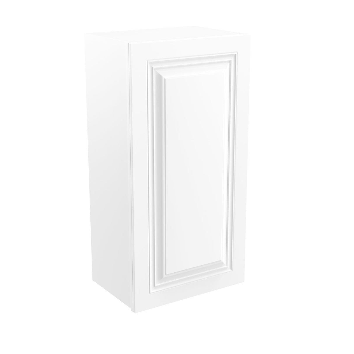 RTA - Park Avenue White - 36" High Single Door Wall Cabinet | 18"W x 36"H x 12"D