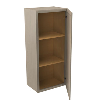 RTA - Elegant Stone - 42" High Single Door Wall Cabinet | 18"W x 42"H x 12"D