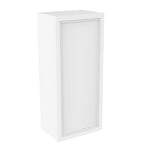 RTA - Fashion White - 42" High Single Door Wall Cabinet | 18"W x 42"H x 12"D