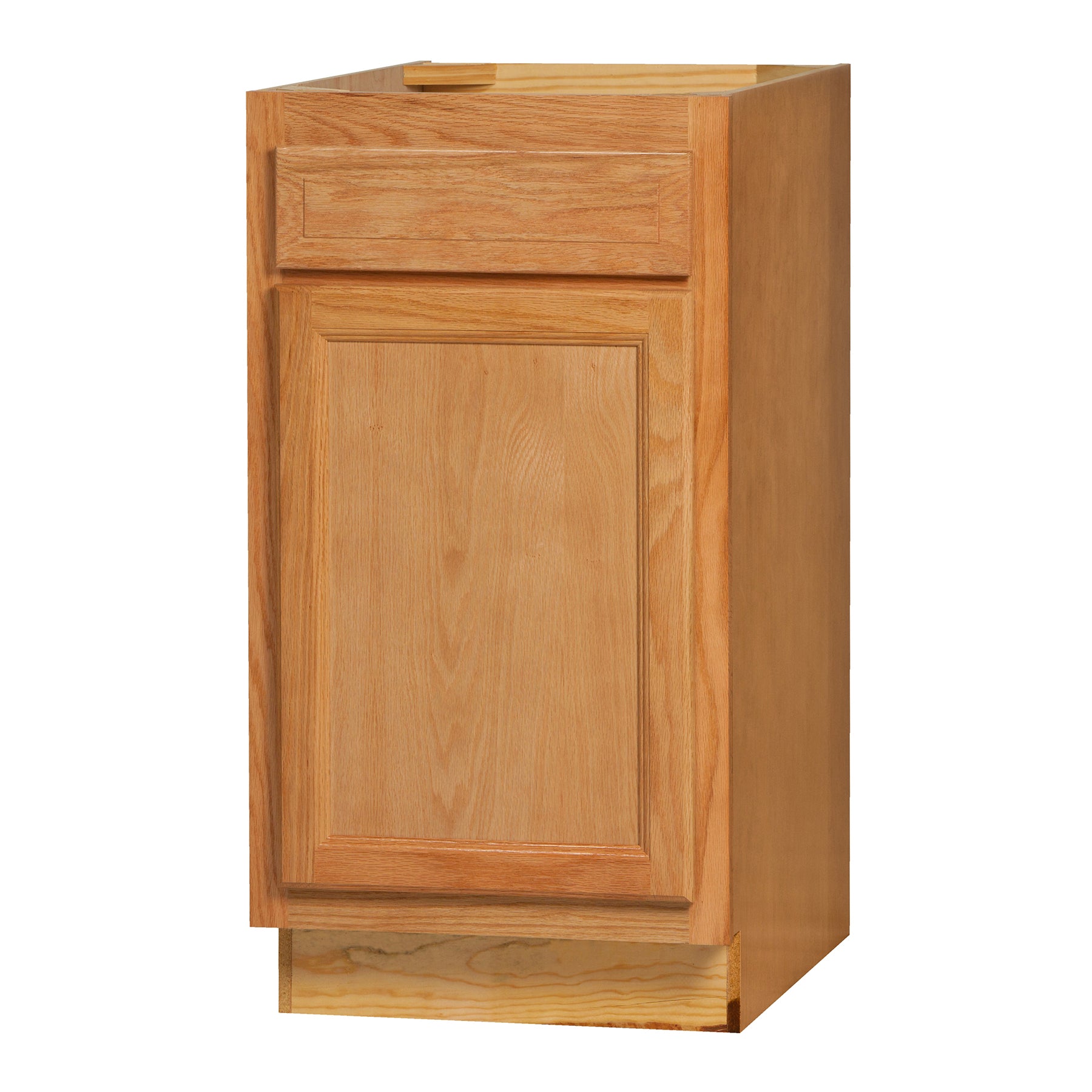18 Inch Base Cabinets - Chadwood Shaker - 18 Inch W x 24 Inch D x 34.5 Inch H