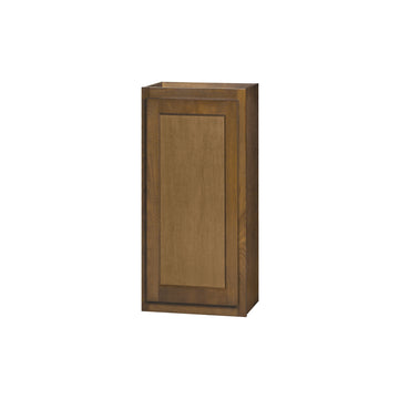 36 inch Wall Cabinets - Warmwood Shaker - 18 Inch W x 36 Inch H x 12 Inch D