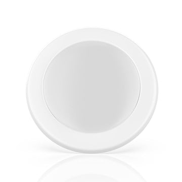 4 Inch Ultra Thin LED Downlights, 10W, Round, Surface Mount Disk Light, Dimming, ETL and Energy Star Listed, Recessed Downlights For Entrances, Living Rooms, Dens
