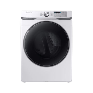 Samsung 7.5 cu. ft. White Electric Dryer with Steam