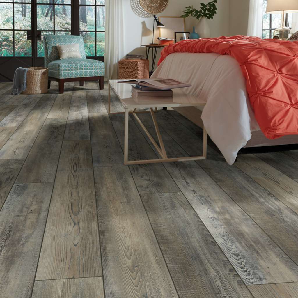 Shaw Floorte Classic Pantheon HD Plus 2001V-00594, Tempesta WPC Flooring, Floating Vinyl Plank Flooring, 7" x 48" x 8mm Thickness (18.91SQ FT/ CTN)