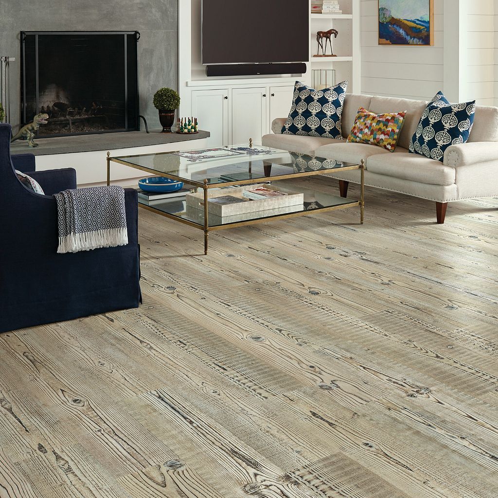 Shaw Floorte Pro Anvil Plus 2032V-07063, Accent Pine SPC Rigid Core Luxury Vinyl Flooring, 7" x 48" x 4.4mm (27.73SQ FT/ CTN)