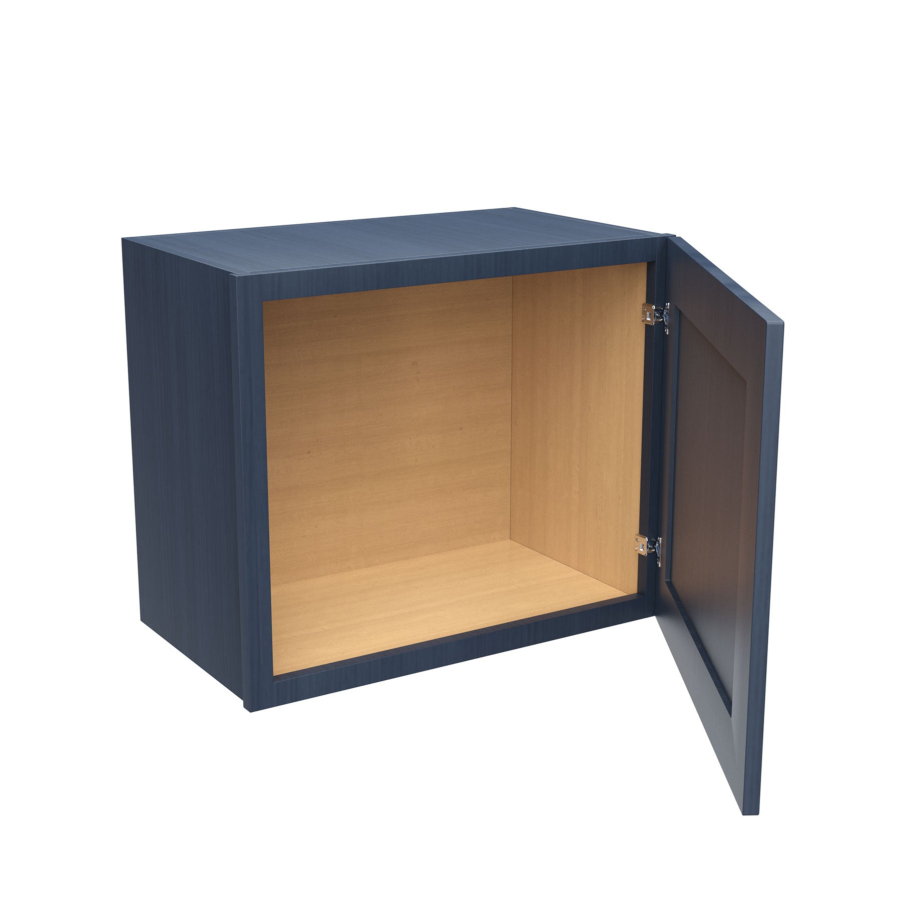 Single Door Wall Cabinet | Elegant Ocean Blue | 15W x 15H x 12D