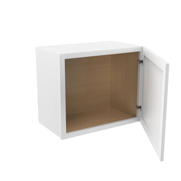 Park Avenue White - Single Door Wall Cabinet | 15"W x 18"H x 12"D