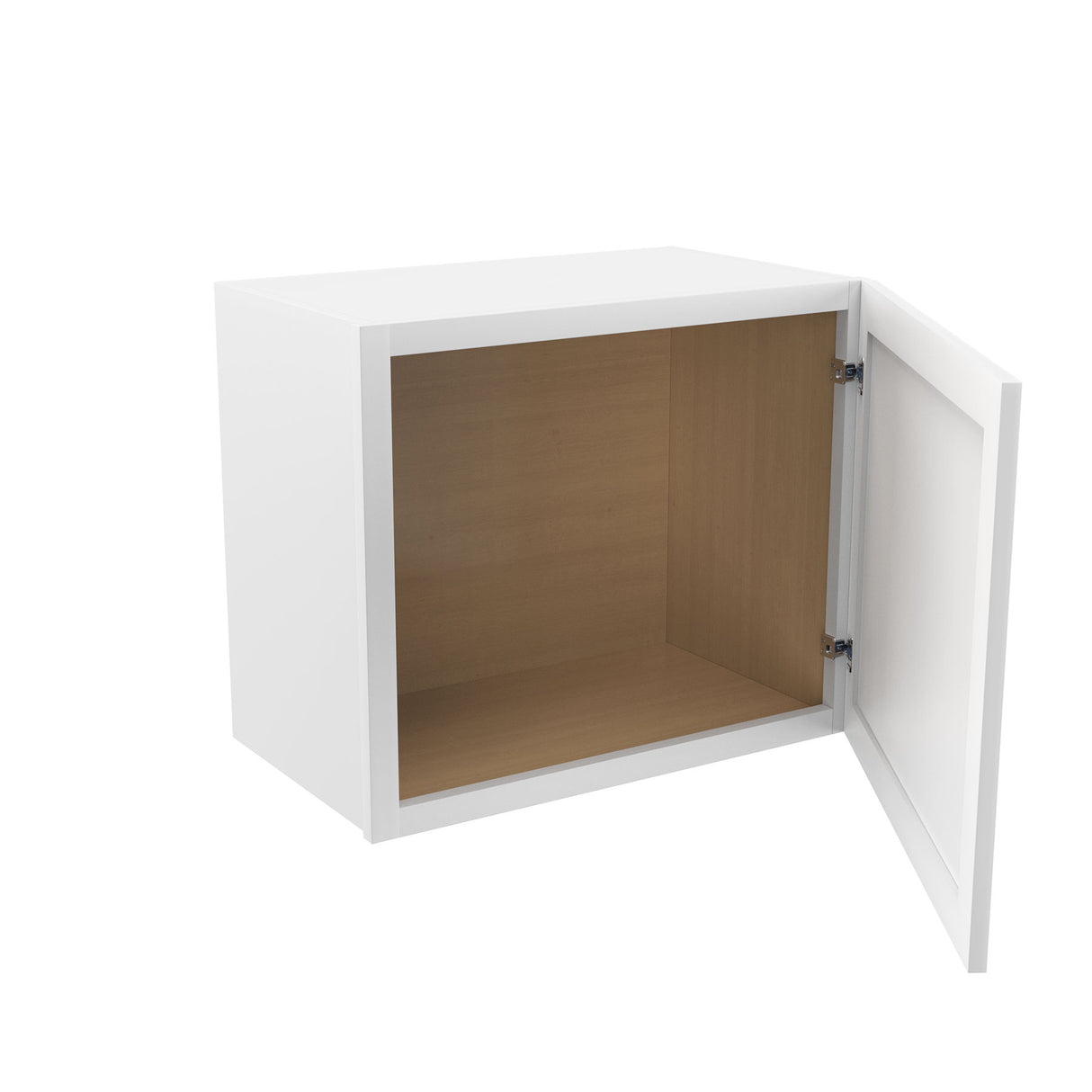 Park Avenue White - Single Door Wall Cabinet | 12"W x 15"H x 12"D