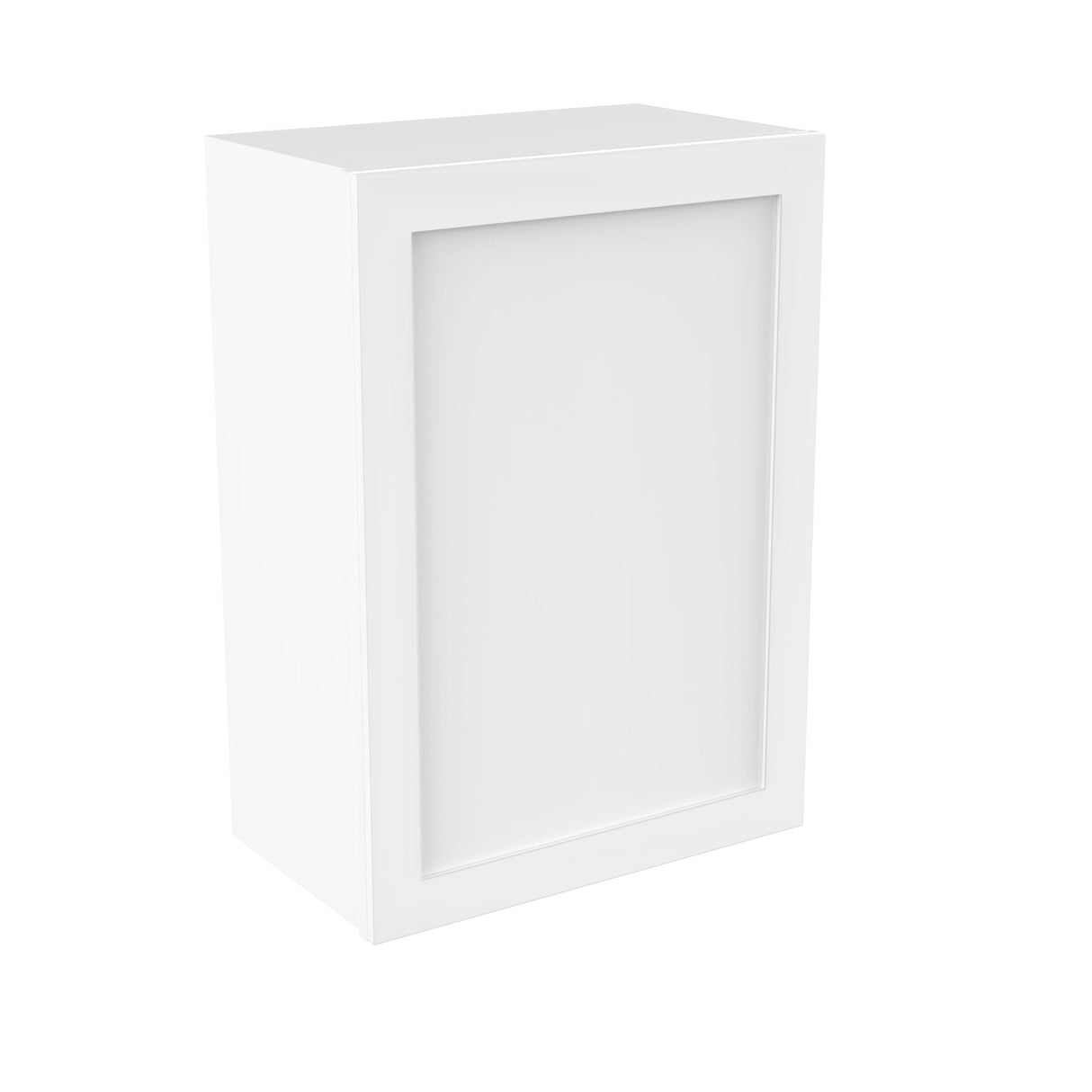 RTA - Elegant White - 30" High Single Door Wall Cabinet | 21"W x 30"H x 12"D