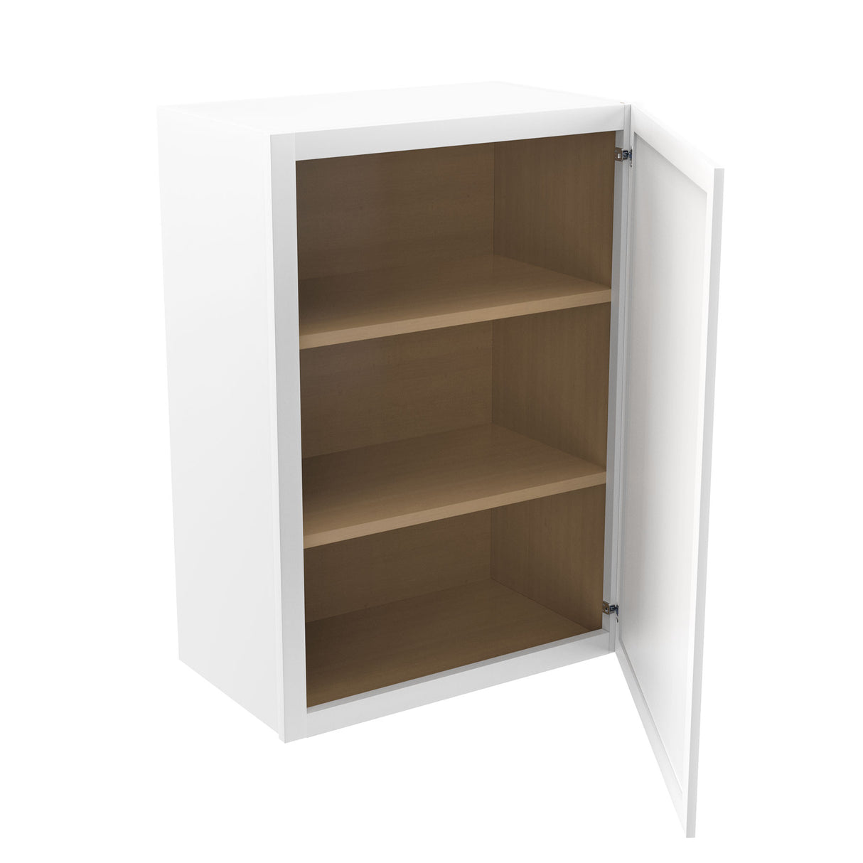 Park Avenue White - Single Door Wall Cabinet | 21"W x 30"H x 12"D