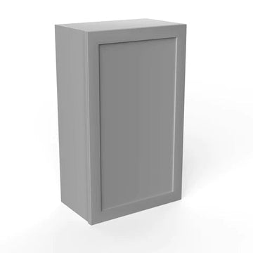 Wall Kitchen Cabinet - 21W x 36H x 12D - Grey Shaker Cabinet - RTA