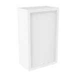 RTA - Fashion White - 36" High Single Door Wall Cabinet | 21"W x 36"H x 12"D