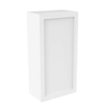 RTA - Elegant White - 42" High Single Door Wall Cabinet | 21"W x 42"H x 12"D
