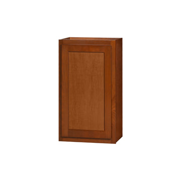 36 inch Wall Cabinets - Glenwood Shaker - 21 Inch W x 36 Inch H x 12 Inch D