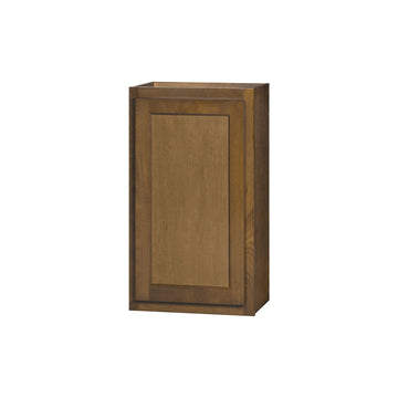 36 inch Wall Cabinets - Warmwood Shaker - 21 Inch W x 36 Inch H x 12 Inch D