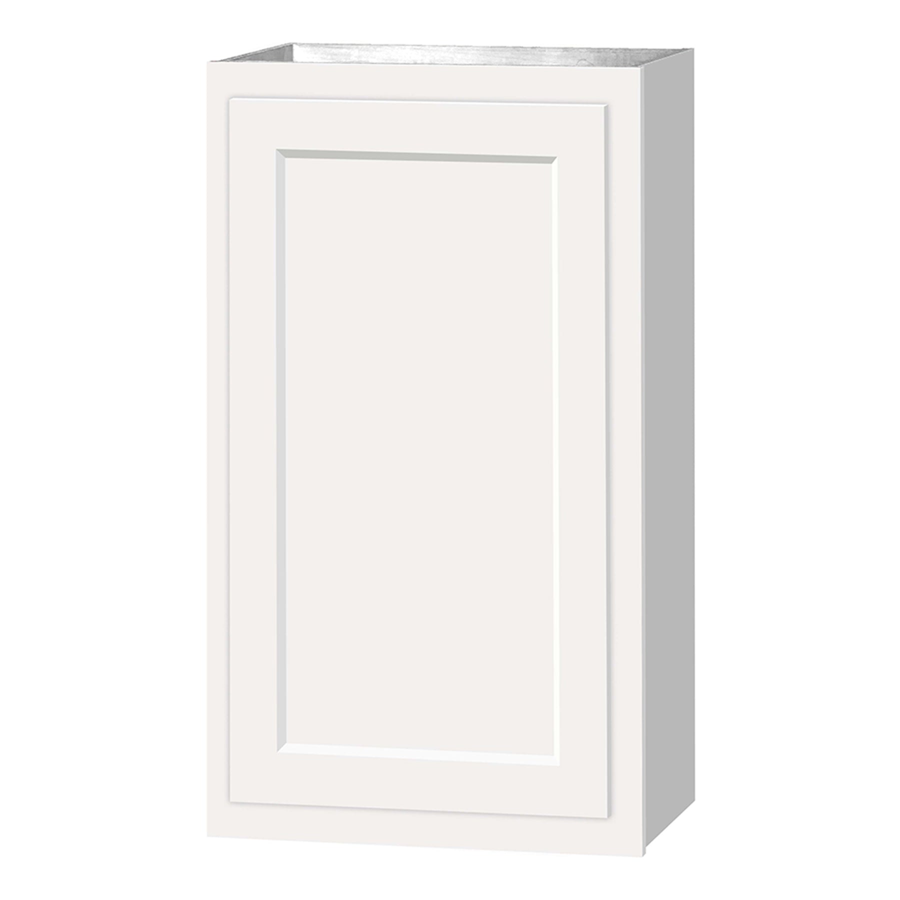 36 inch Wall Cabinets - Dwhite Shaker - 21 Inch W x 36 Inch H x 12 Inch D