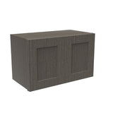 RTA - Elegant Smoky Grey - 12"-15" High Wall Cabinet | 24"W x 15"H x 12"D