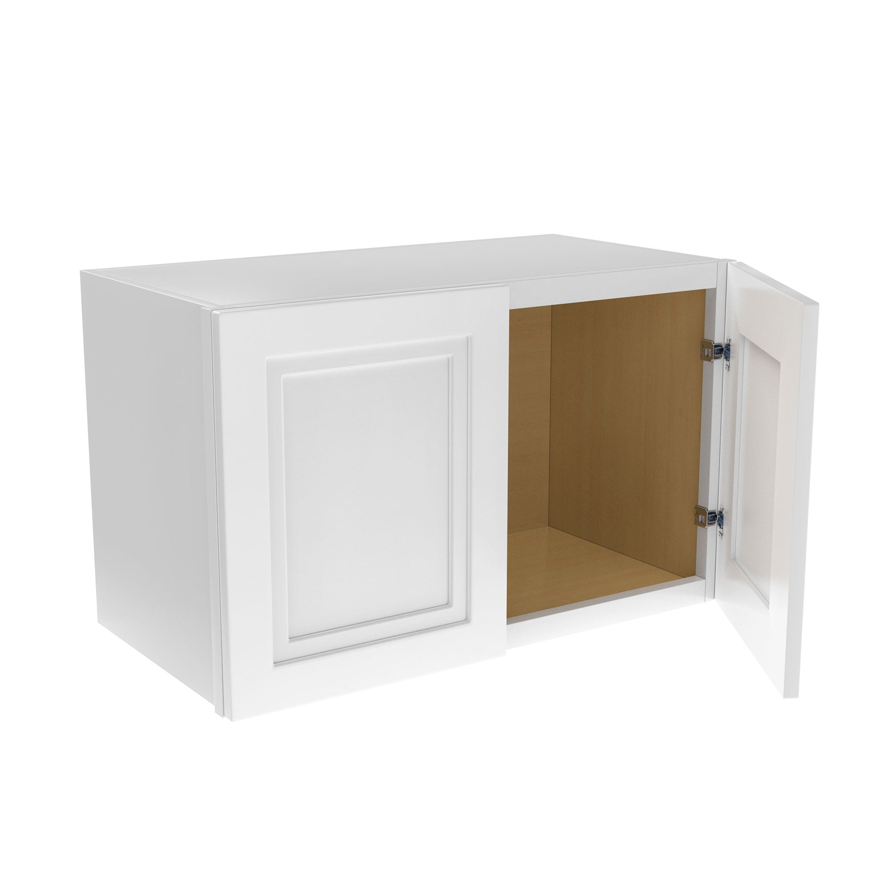 Fashion White - Double Door Wall Cabinet | 24"W x 15"H x 12"D