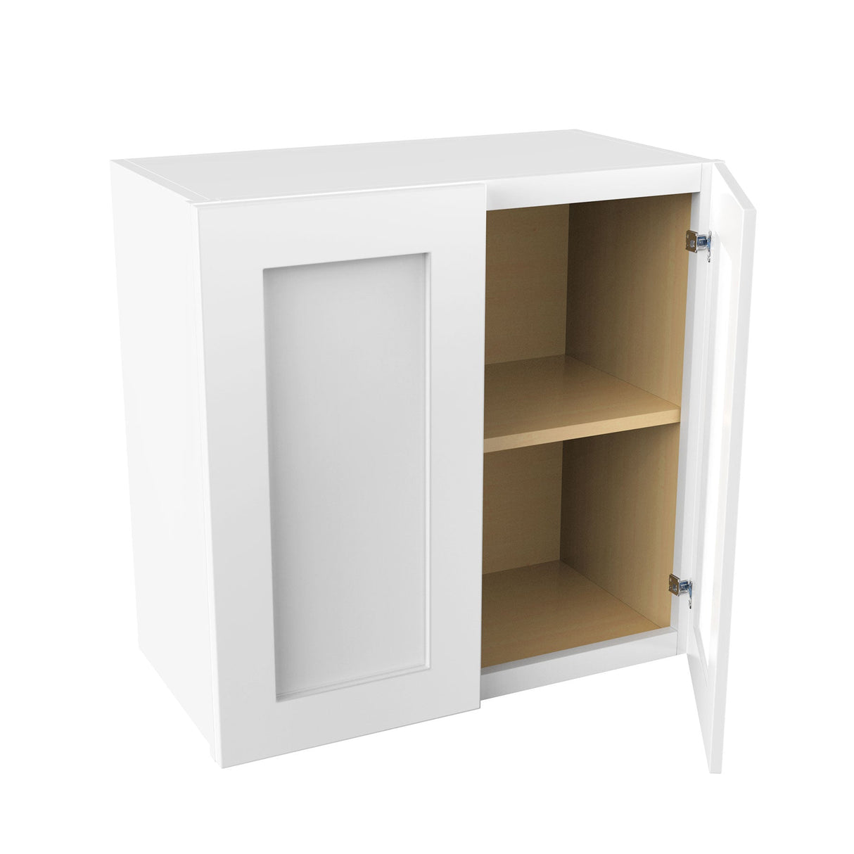 RTA - Elegant White - 24" High Wall Cabinet | 24"W x 24"H x 12"D
