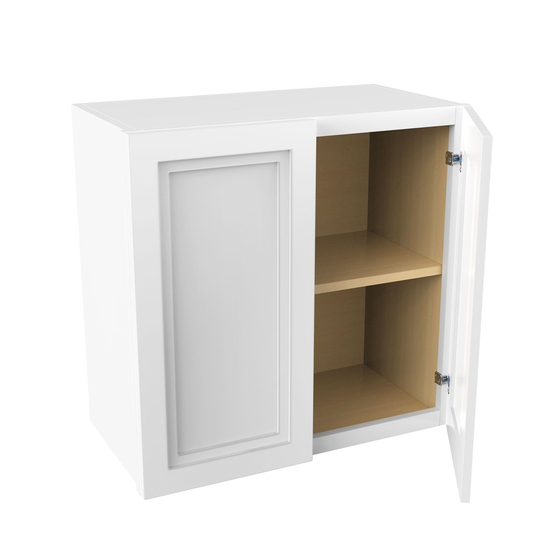 Fashion White - Double Door Wall Cabinet | 24"W x 24"H x 12"D