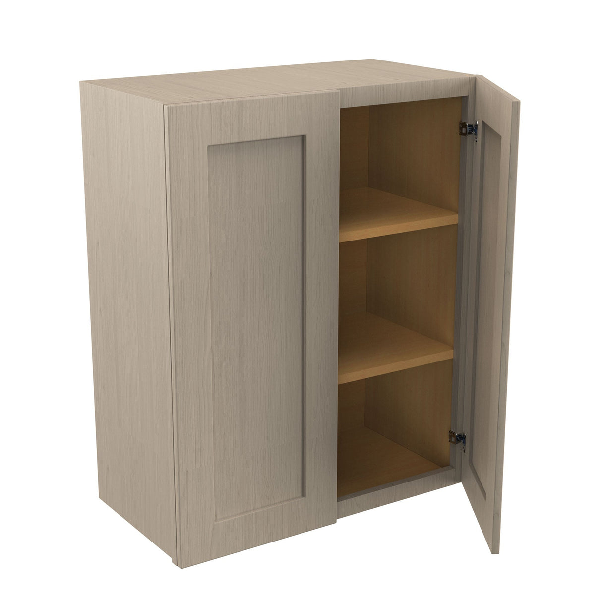 RTA - Elegant Stone - 30" High Double Door Wall Cabinet | 24"W x 30"H x 12"D