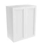 RTA - Fashion White - 30" High Double Door Wall Cabinet | 24"W x 30"H x 12"D