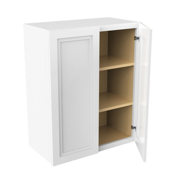 Fashion White - Double Door Wall Cabinet | 24"W x 30"H x 12"D