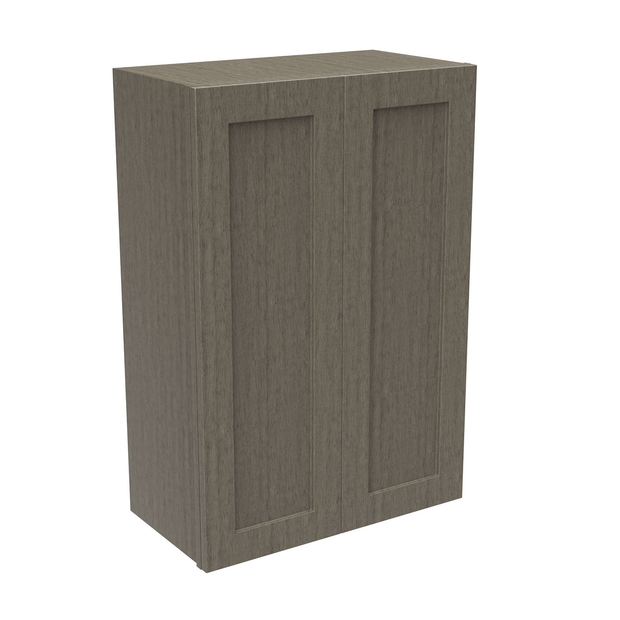 RTA - Elegant Smoky Grey - 36" High Double Door Wall Cabinet | 24"W x 36"H x 12"D