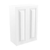 RTA - Park Avenue White - 36" High Double Door Wall Cabinet | 24"W x 36"H x 12"D