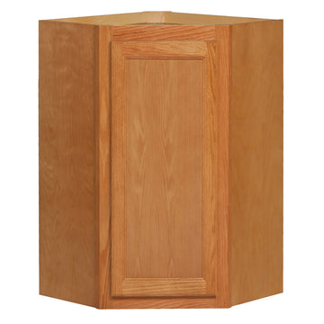 36 inch High Angle Wall Cabinet - Chadwood Shaker - 24 Inch W x 36 Inch H x 12 Inch D