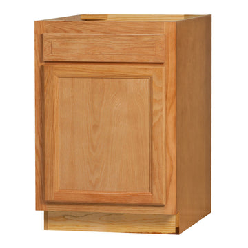 24 Inch Base Cabinets - Chadwood Shaker - 24 Inch W x 24 Inch D x 34.5 Inch H