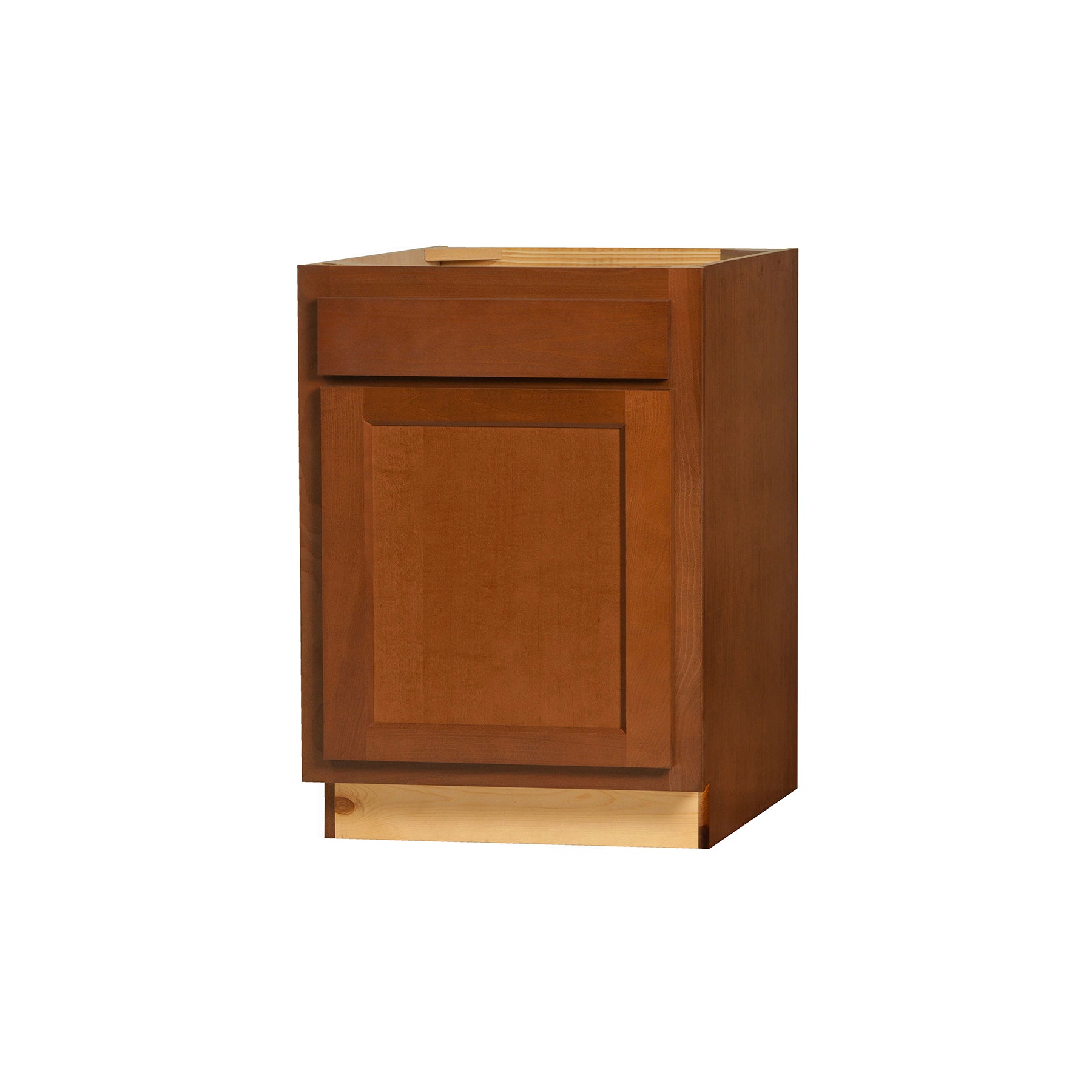 24 Inch Base Cabinets - Glenwood Shaker - 24 Inch W x 24 Inch D x 34.5 Inch H