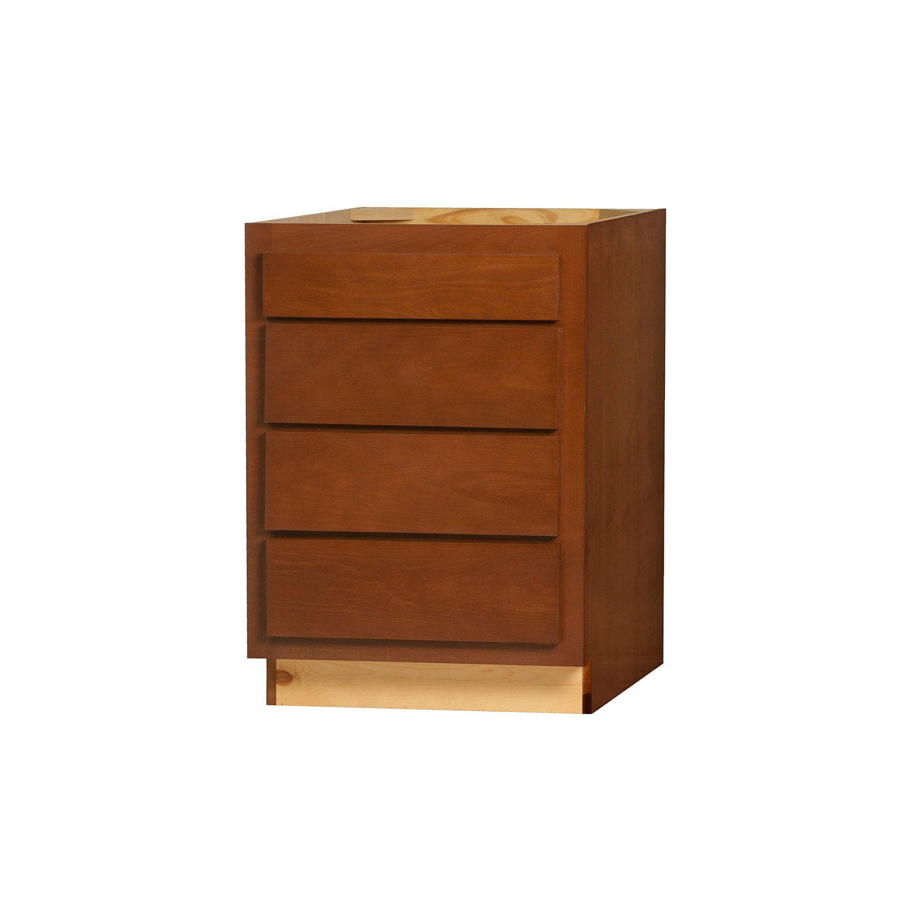 4 Drawer Cabinet - Glenwood Shaker - 24 Inch W x 34.5 Inch H x 24 Inch D