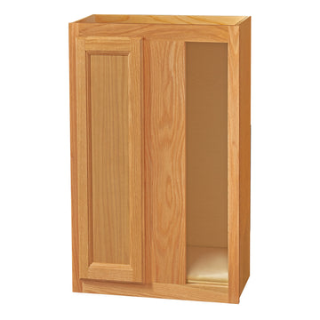 36 inch Wall Corner Cabinet - Single Door - Chadwood Shaker - 24 Inch W x 36 Inch H x 12 Inch D