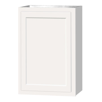 36 inch Wall Cabinets - Dwhite Shaker - 24 Inch W x 36 Inch H x 12 Inch D